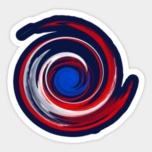 Spiral America Sticker